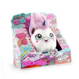Набір DIY AIRBRUSH PLUSH - Hair'iffic "Зроби зачіску - Принцеса" з іграшковим аерографом CanalToys Art.AIR040/1 - мініатюра 12