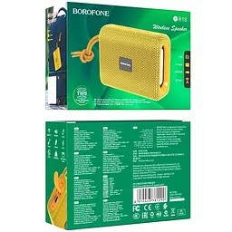 Bluetooth Колонка Borofone BR18 Золотий - мініатюра 3