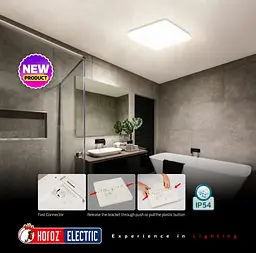 Світлодіодний світильник Horoz Electric Andrea/S-20 20W 6400К білий - мініатюра 6