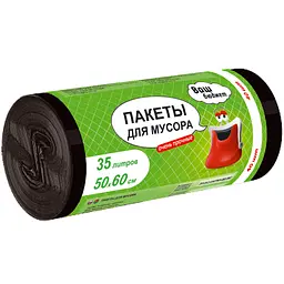 Пакети для сміття Ваш Бюджет міцні 35 л 40 шт.