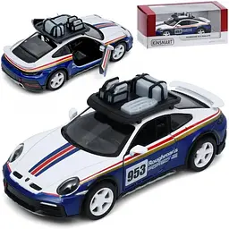Машина KT5481WFB (24шт) інерція, метал, 12,5см, 1:36, відчиняються двері, гумові колеса, в коробці, 16-7-7,5см