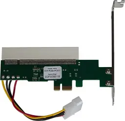 Контролер Frime PCI-E x 1 - PCI, чіп ASM 1083, живлення Molex (ECF-PCIEtoPCI 001) - мініатюра 4