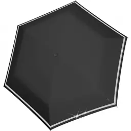 Парасоля Knirps Rookie Manual Black Reflective (Kn95 6050 1000) - мініатюра 2