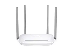 Роутер Mercusys MW325R Wi-Fi 802.11 b/g/n, 300Mb, 3 LAN 10/100Mb, режим точки доступу, швидке налаштування безпеки