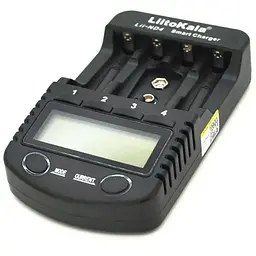 Зарядний пристрій для акумуляторів Liitokala 4 Slots, LED, Ni-Mh, Ni-Cd, AA, AAA, AAAA, С (Lii-ND4)