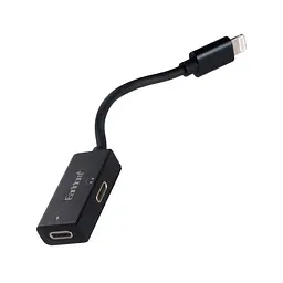Перехідник для iPhone 7 8 х 11 12 на 2 Earldom ET-OT32i Lightning тато 2 мами - мініатюра 2