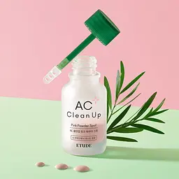 Точковий засіб для боротьби з акне AC Clean Up Pink Powder Spot Etude House 15 мл - мініатюра 4