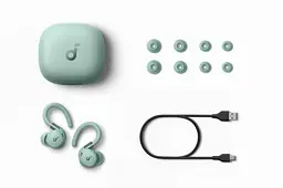 Bluetooth-гарнітура Anker SoundCore Sport X20 Зелений (A3968G61) - мініатюра 8