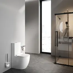 Унітаз-компакт AM.PM Like Aquaspin з сидінням мікроліфт white CLA8600SC - мініатюра 4