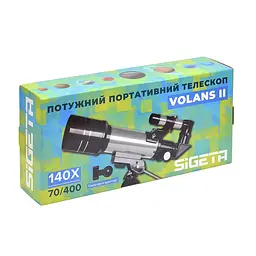 Телескоп SIGETA Volans II 70/400 AZ з адаптером для смартфона (65344) - мініатюра 7