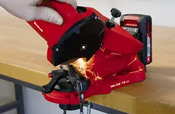 Верстат для заточування ланцюгів акумуляторний GE-CS 18 6500об/хв Einhell teh0025656 - мініатюра 6