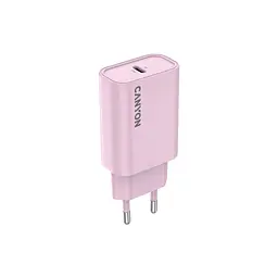 Зарядний пристрій Canyon 30CL OnCharge USB-C PD 30 Вт рожевий (CNE-CHA30CLPK)