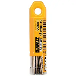 Свердло DeWALT по металу EXTREME INDUSTRIAL COBALT HSS-CO, 3.2 х 65 х 36 мм, 10 шт (DT4921)