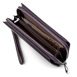 Гаманець жіночий ST Leather 18455 (ST228) зручний фіолетовий - мініатюра 10