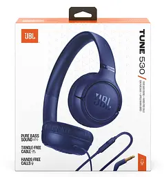 Навушники TUNE 530 Blue (JBLT530BLU) JBL teh0021109 - мініатюра 5
