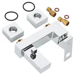 Змішувач для ванни Grohe Eurocube одноважільний Хром 30412 - мініатюра 6