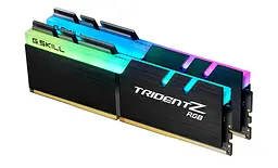 Модуль пам'яті DDR4 16GB (2х8GB) 3200MHz G. Skill Trident Z RGB (F4-3200C16D-16GTZR) - мініатюра 2
