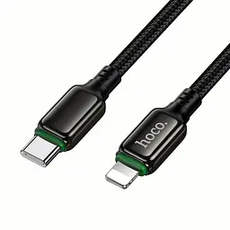 Кабель Hoco X127 Exceed PD30W charging data cable iP Black