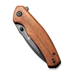 Ніж cкладний Sencut Slashkin S20066-4 Wood коричневий, чорне лезо - мініатюра 5
