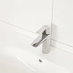 Комплект змішувачів для ванної кімнати з термостатом Grohe QuickFix UA202304TS, Хром - мініатюра 8