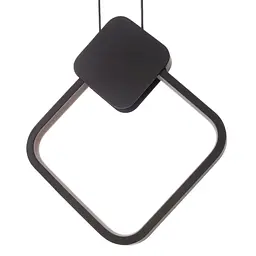 Люстра Brille світлодіодна підвісна 12W NW BK (BL-715S/1) - мініатюра 3