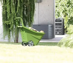 Ящик для зовнішнього зберігання Prosperplast WOODEBOX 140 л, коричневий - мініатюра 3