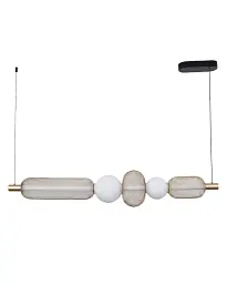 Світильник підвісний, люстра Zuma Line 5905316668218 Sarr LED 1x27W 3000K-5700K 3200Lm IP20 золотий