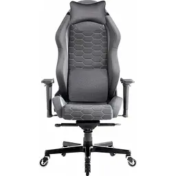 Комп'ютерне крісло GT Racer X-3105 Fabric Dark Gray/Gray [156370] - мініатюра 3