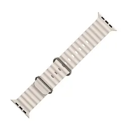 Ремінець силіконовий Hoco iWatch WA12 marine double buckle 38/ 40/ 41 mm star color - мініатюра 2