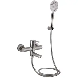 Змішувач для ванни Brinex Pure 006 Nickel BRIPUR006NKL