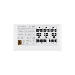Блок живлення Gamemax 700W (GM-700 Modular white) - мініатюра 8