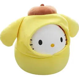 М'яка іграшка Squishmallows Hello Kitty Хелоу Кітті в образі Помпомпурін 20 см (SQSN00387) - мініатюра 2