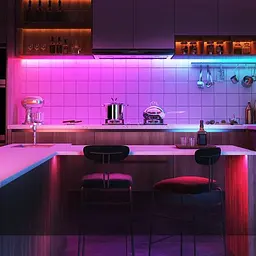 Уцінка. Стрічка світлодіодна розумна Govee H618С LED Strip Ligh 10 м RGBIC WI-FI/Bluetooth біла (H618C3D1)  - мініатюра 13