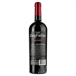 Вино The Dogfather Zinfandel Reserve, червоне, напівсухе, 0,75 л - мініатюра 2