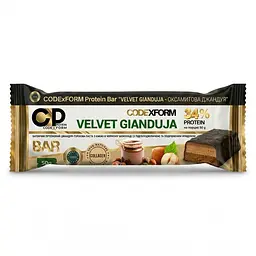 Блок протеїнових батончиків CODExFORM Protein Bar 12*50 г - Джандуя - мініатюра 2