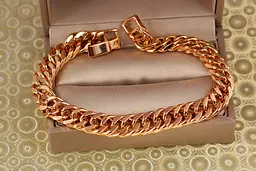 Браслет Xuping Jewelry кобра 20 см 9 мм золотистий
