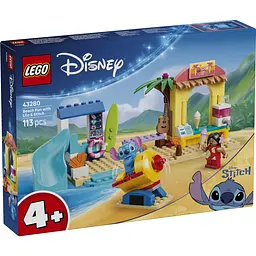 Конструктор LEGO Disney Веселощі на пляжі з Ліло і Стічем (43280) - мініатюра 2