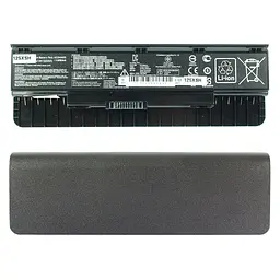 Батарея для ноутбука Asus A32N1405 (N551 N751 G551 G771 GL551 GL771 series) 10.8V 5200mAh 56Wh Чорний - мініатюра 2
