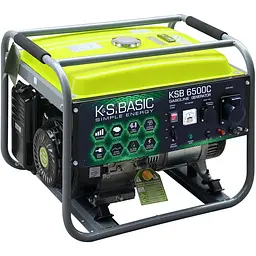 Генератор Синхронний KonnerSohnen Basic KSB 6500C 66.6кг / 5000 Вт / Бензин (KSB6500C)