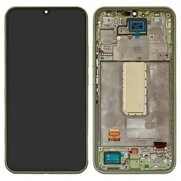Дисплей Samsung A346 Galaxy A34 5G, зелений, з рамкою, Original (PRC)