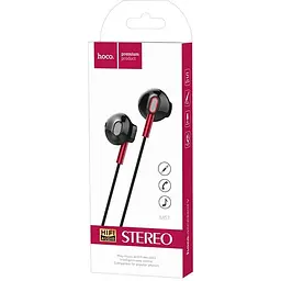 HF Hoco M57 Black + mic + button call answering - мініатюра 2