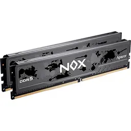 Модуль пам'яті DDR5 Apacer NOX 2x16GB 5600MHz (AH5U32G56C522MBAA-2) [148616] - мініатюра 2