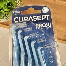 Міжзубний йоржик кутові Curasept Proxi Angle P11, ISO3 (1.1 мм, блакитний), 5 шт - мініатюра 2