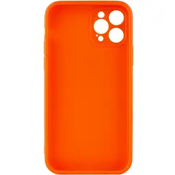 Силіконовий чохол Candy Full Camera для Apple iPhone 12 Pro Max (6.7) Помаранчевий / Orange - мініатюра 2