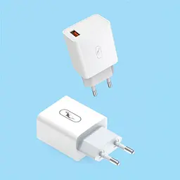 Зарядний пристрій SkyDolphin SC31 QC3.0 (1USB, 3.5A) White (SDMZP-000154) - мініатюра 2
