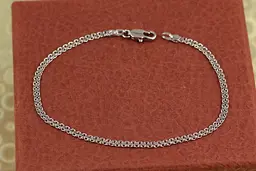 Браслет Xuping Jewelry бісмарк 18 см 2 мм сріблястий
