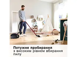 Пилосос з мішком Bosch Serie 4 BGL41POW2H - мініатюра 12