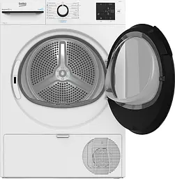 Beko Сушильна машина тепловий насос, 7кг, A++, 54.5см, дисплей, ф-ція ПАР, білий - мініатюра 3