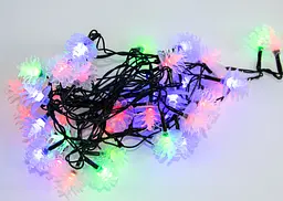 Новорічна світлодіодна гірлянда Шишки 5.75 метрів Xmas 40P T2 led гірлянда на ялинку - мініатюра 4
