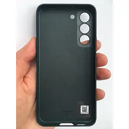 Оригінальний силіконовий чохол Silicone Cover для Samsung Galaxy S22 (S901) EF-PS901TGEGRU Forest Green - мініатюра 5